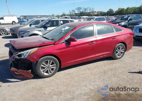 2016 Hyundai Sonata Se from USA, damaged, VIN 5NPE24AF8GH369583